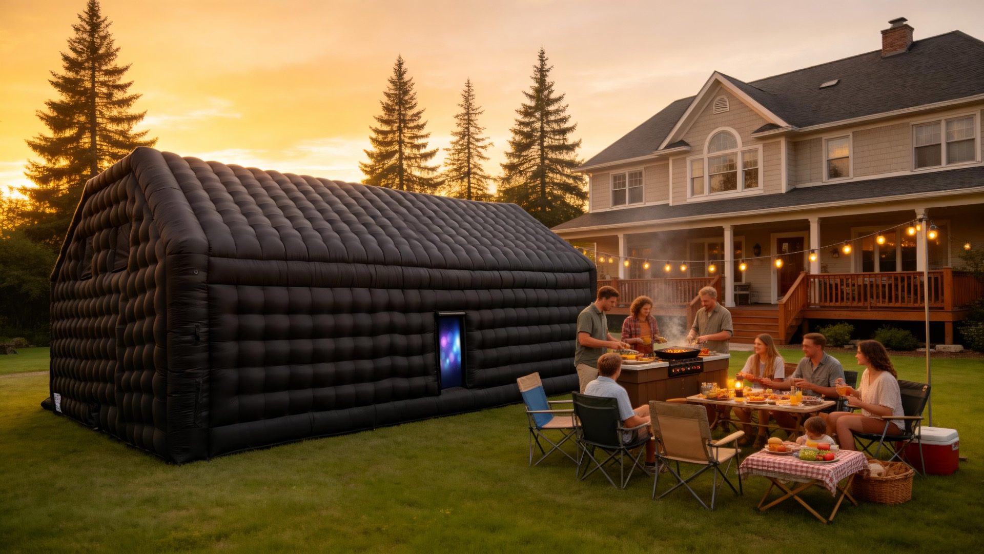 WARSUN — Forged Inflatable Party Tent